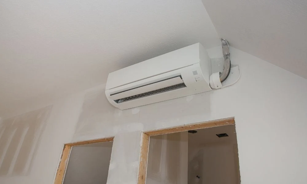 Ductless mini split indoor wall unit