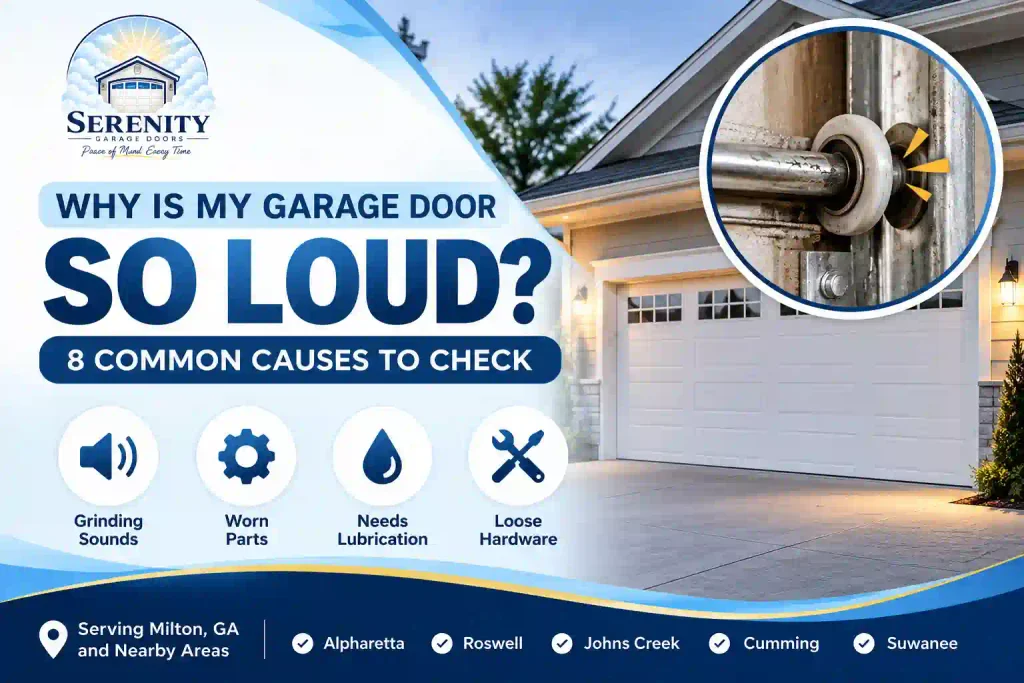 Why Is My Garage Door So Loud? 8 Common Causes to Check